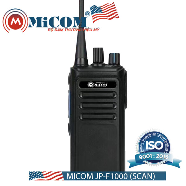 bộ đàm MiCOM JP-F1000 tự dò tần số thương hiệu Mỹ