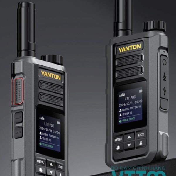 Máy Bộ Đàm 4G Yanton TX9 | Tích Hợp LTE, GPS, Kết Nối Nhanh