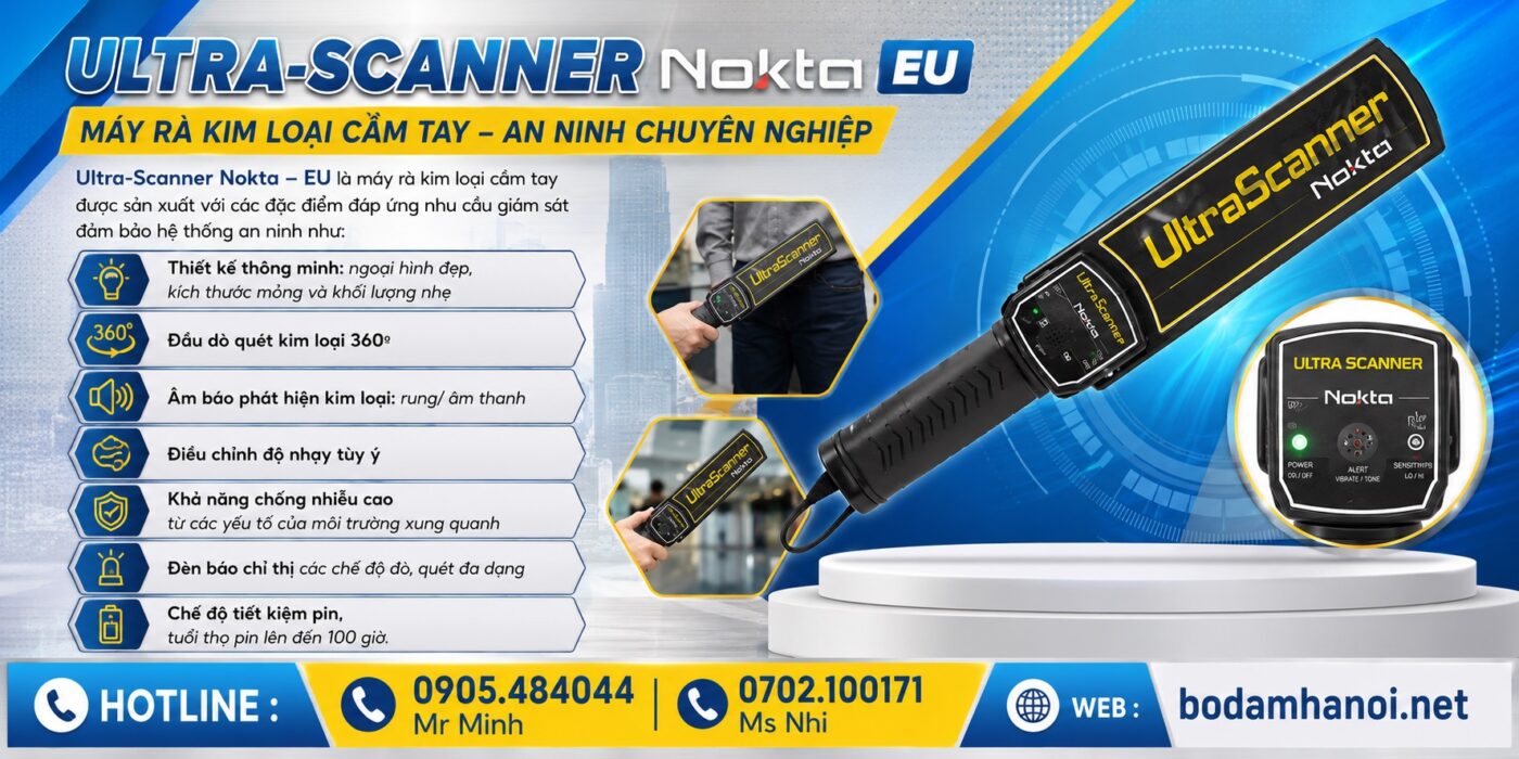 Máy Rà Kim Loại Ultra-Scanner Nokta tại Hà Nội