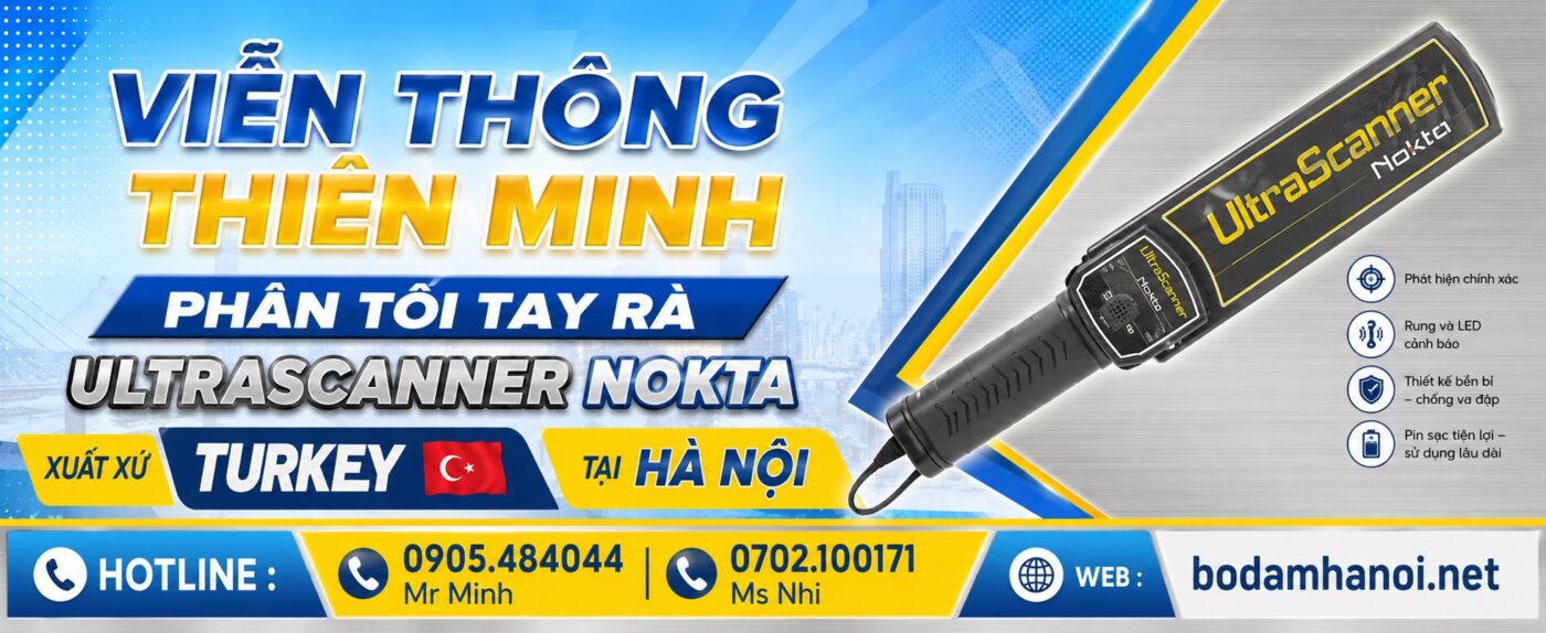 Máy Rà Kim Loại Ultra-Scanner Nokta tại Hà Nội