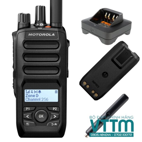 Bộ Đàm Kỹ Thuật Số Motorola R5 LKP: Chuẩn Quân Sự, Bền Bỉ