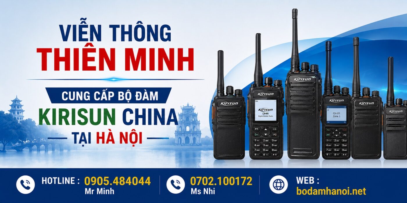 bộ đàm KIRISUN tại Hà Nội