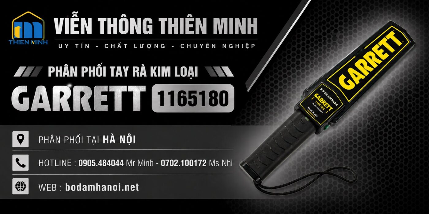 Tay rà kim loại GARRETT GR1165180 chính hãng