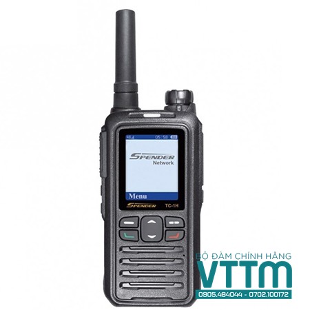 Bộ đàm thông minh 3G Spender TC-1H tích hợp GPS, kết nối 4G