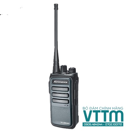 Bộ đàm Spender TC-400 UNT UHF: Cầm tay, UHF mạnh mẽ