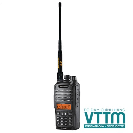 Spender TC-741H VHF: Bộ đàm cầm tay VHF mạnh mẽ, đáng tin cậy.